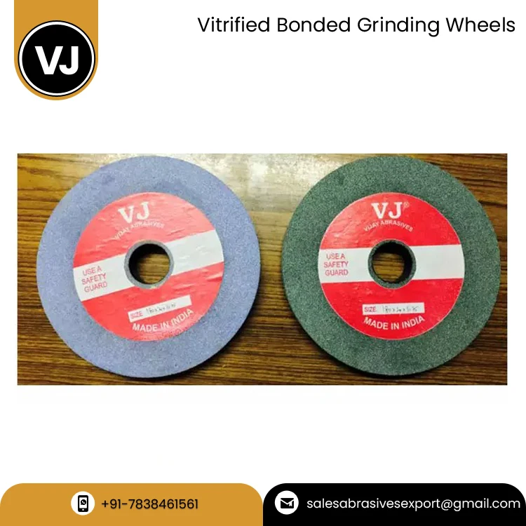 Indian Exporter of Superior Quality Dish Shape Aluminum Oxide Abrasive Tool Vitrified Bonded Abrasive Grinding Wheels