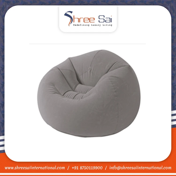 Excellent Quality Attractive Design Handmade Bean Bag Chair Available at Wholesale Price