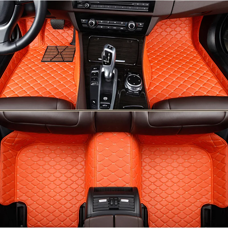 Factory Customization Car Mats All Models Red Left Right Hand Driver Multi-layer High Quality 7d mats for cars