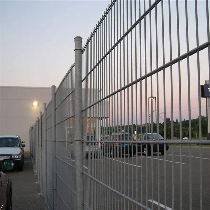 Cheap Galvanized Painted 868 / 656 PVC Coated Double Rod Mat Wire Welded Wire Mesh Fencing
