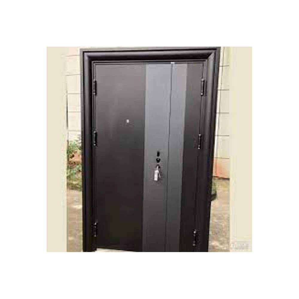 Metal exterior outside open school home use security steel door for teacher dormitory