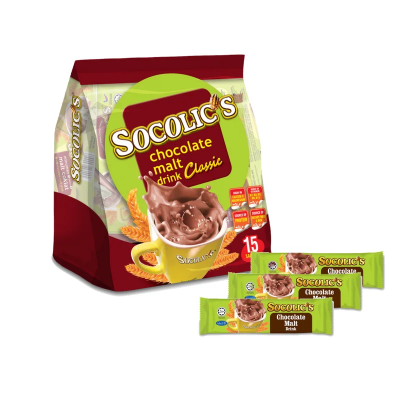 Малазийский фирменный 3 в 1 порошок для растворимого шоколада, солода, какао-напиток