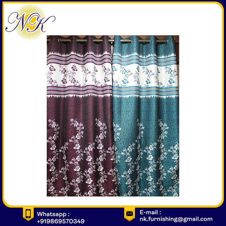 Low Price Fancy Design Curtains For Living Room Decoration With Small MOQ Accepted