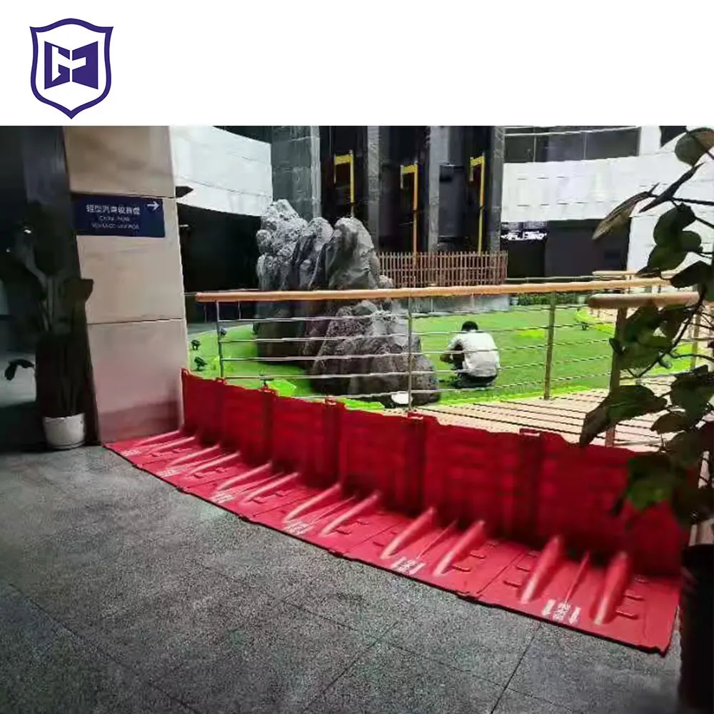 Flood Water Control Barrier door Anti Flood L-Shaped Plastic ABS Water Barrier Anti-Flood Barrier