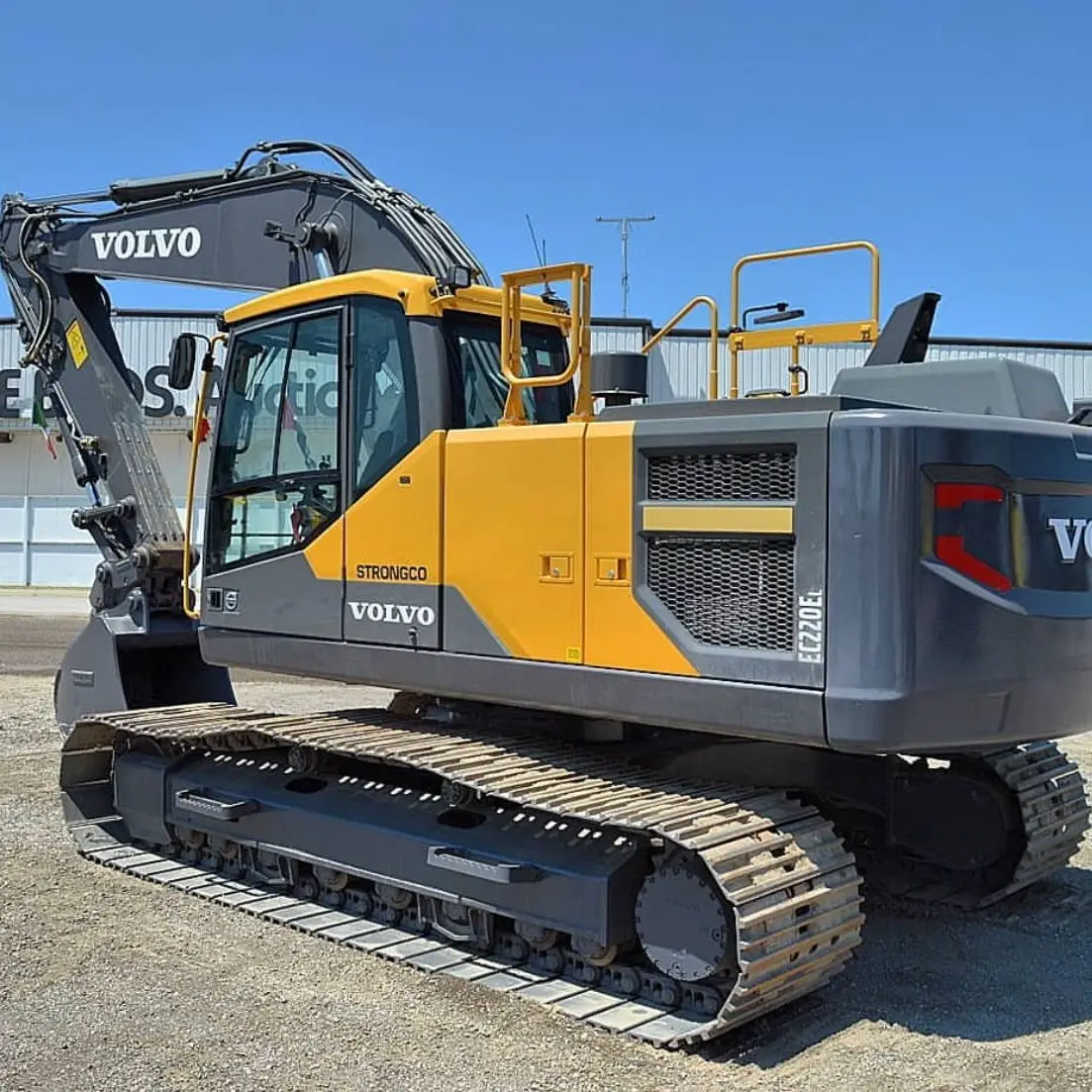 Volvo EC220E гидравлический экскаватор для продаж.