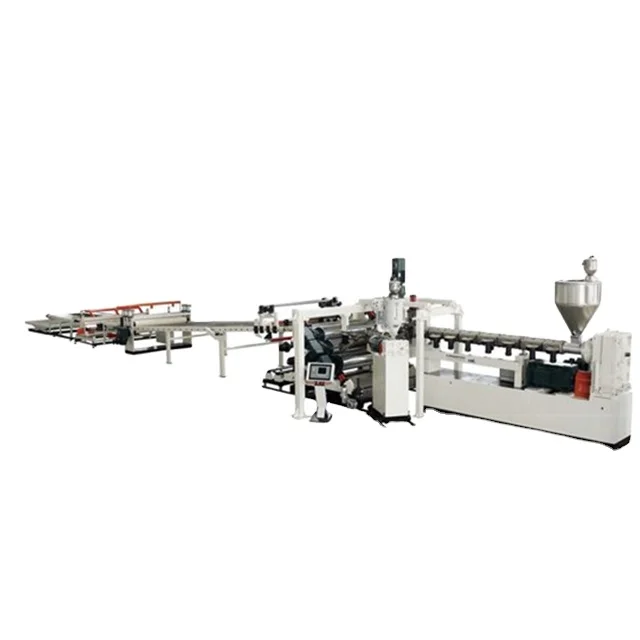 PP PET Sheet extruder PET PP/PS HDPE ABS Sheet making Machine Plastic BOPP BOPET sheet manufacturing machine