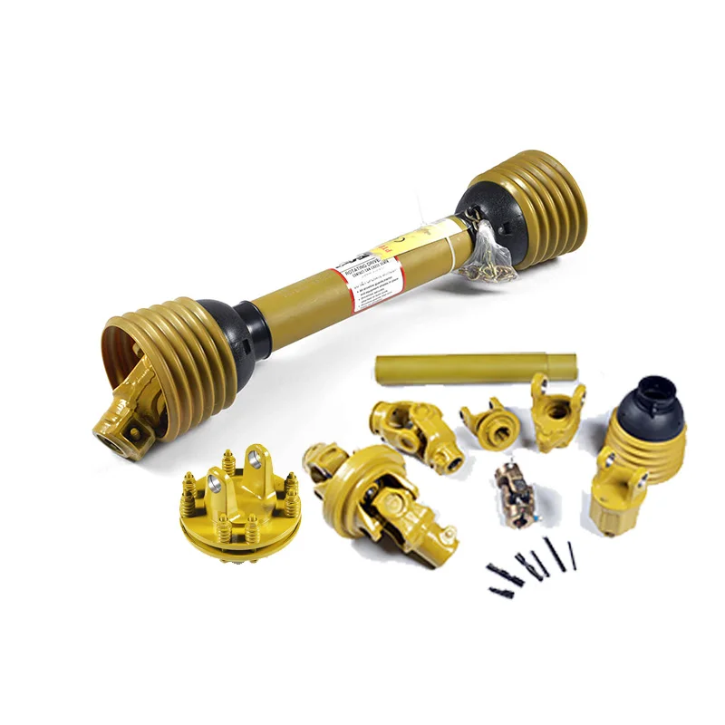 agricultural machinery parts t6 900mm black spraying cardan pto drive shafts for kubota Tractors
