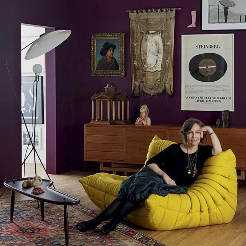 togo sofa cloud caterpillar office furniture living room couch light wedding decoration boucle sofa italian sofa chair