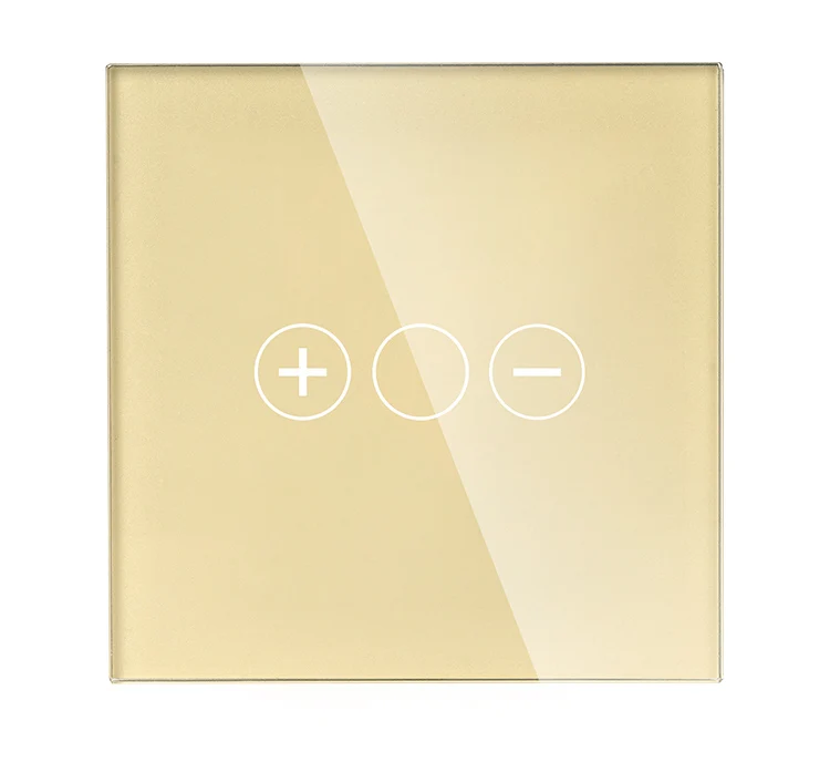 TAWOIA 90-250V Wifi Smart Switch With Anti-scratch Glass Crystal Panel smart dimmer switch