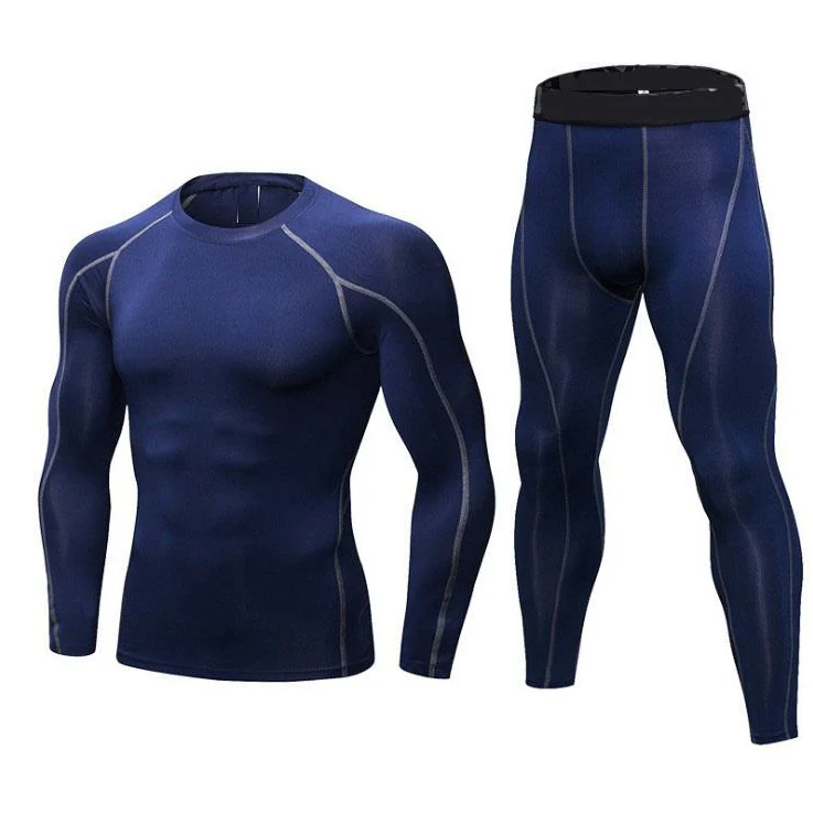 Mens Gym Wear Fitness Clothing Private Label Breathable Compression Fitness Suit OEM Customized Logo By Madrid Sports
