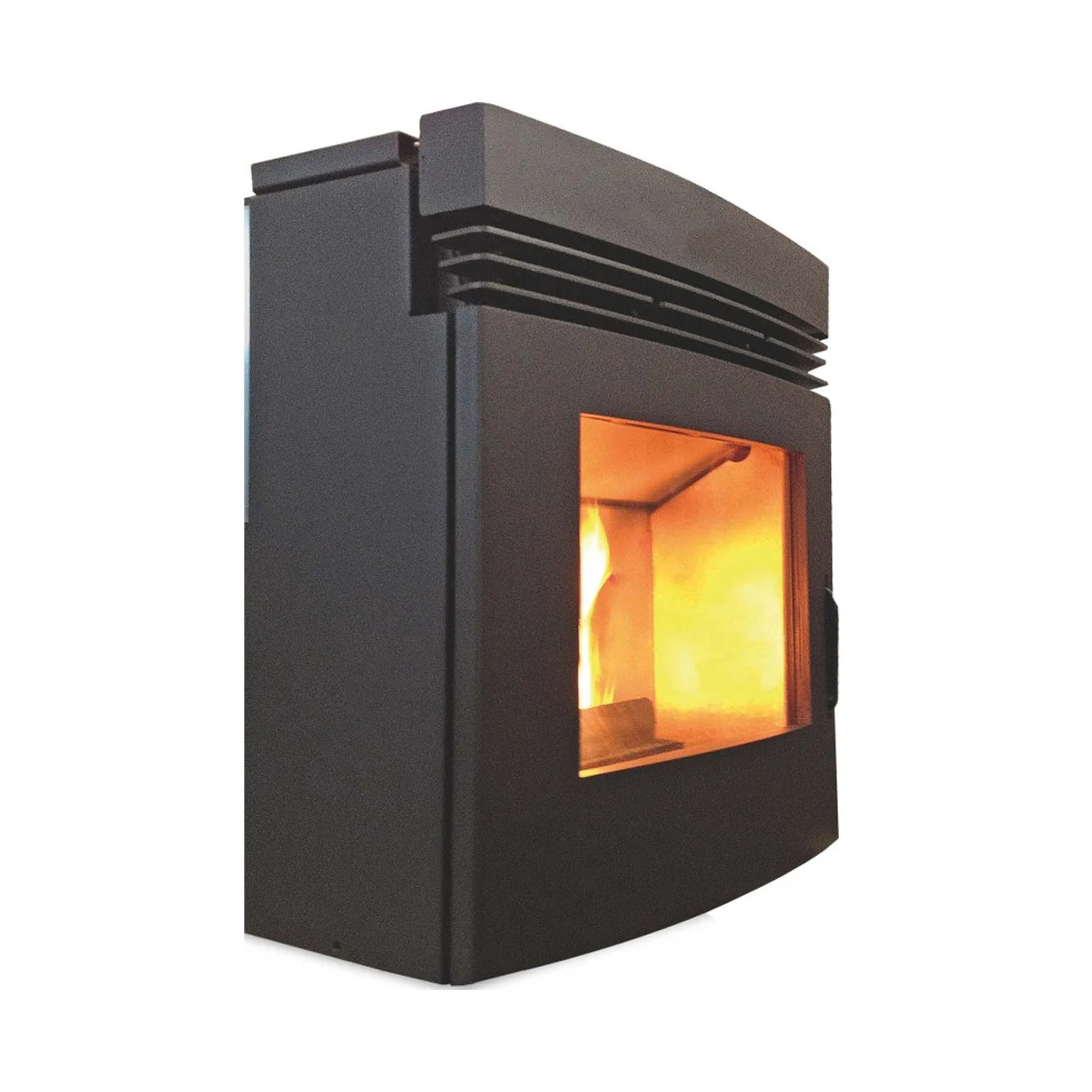 24KW Automatic Feeding wood burn Pellet Fireplace Hydro Biomass indoor heating Stove for European import from china pellet stove