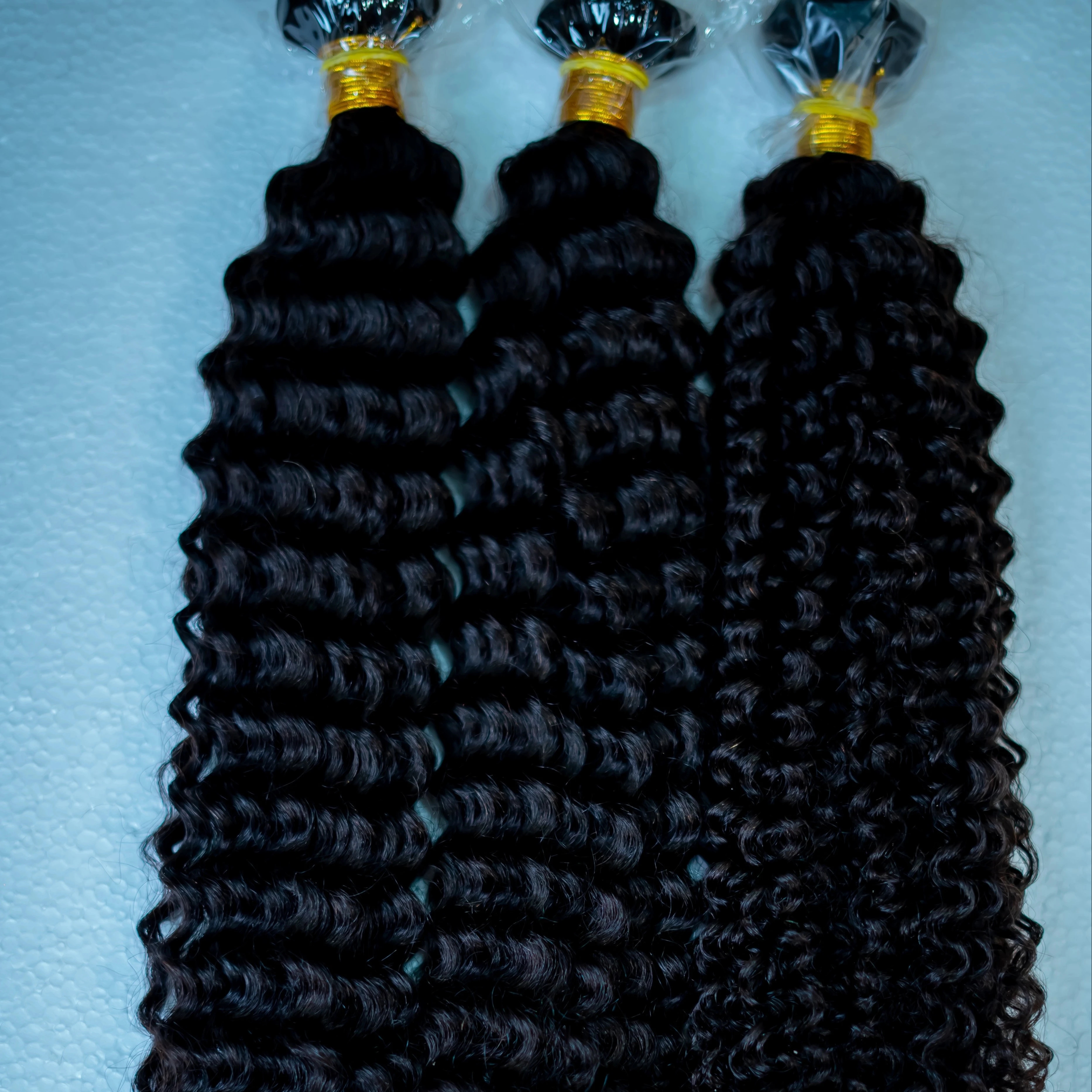 Premium Value 3X Bundle Virgin Human Hair Deep Wave 16+18+20 Inch Extensions