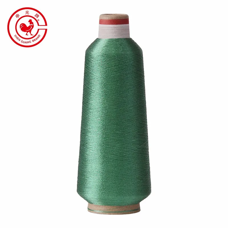 JB Type customized embroidery Metallic Yarn 150D Polyester