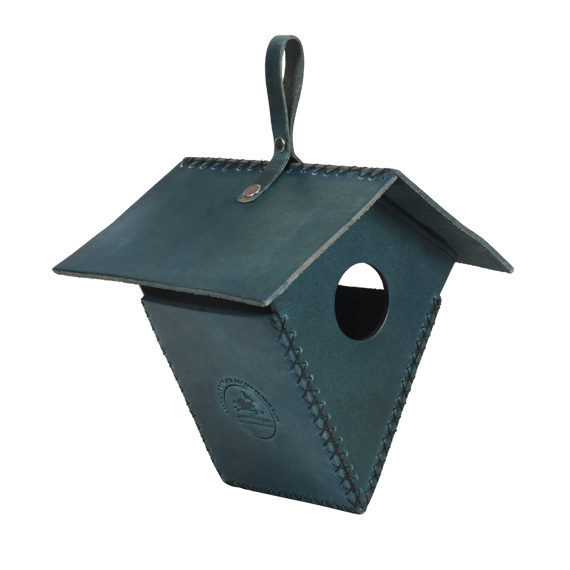 LANTERN CUSTOMIZE SHAPE HAND CRAFTED LEATHER BIRD HOUSE HANGING HOT SELLING PET CARE ACCESSORIES
