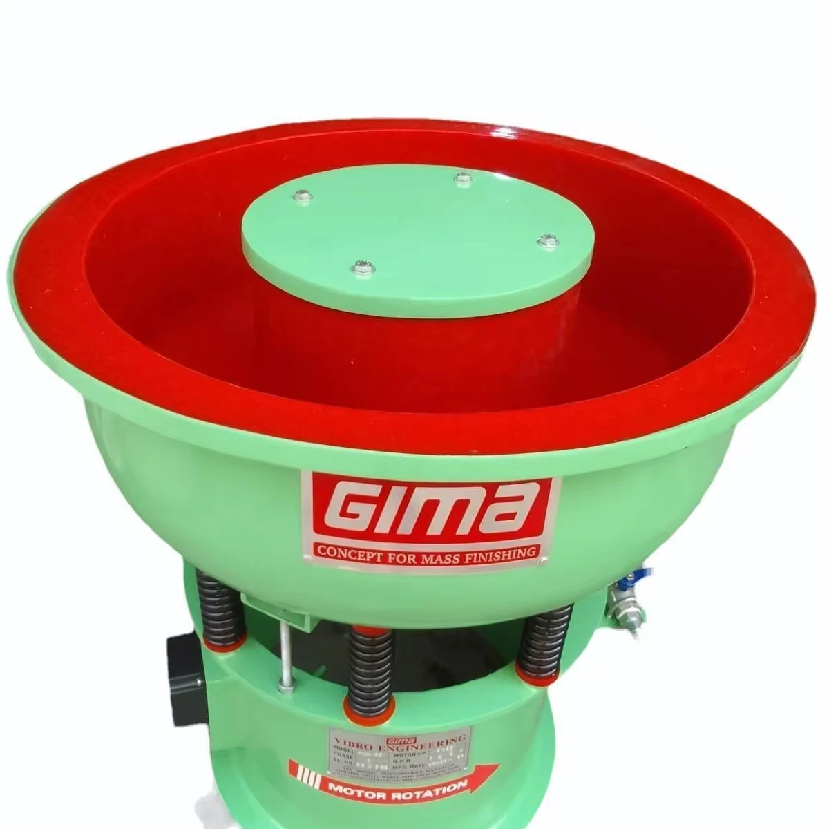 Popular 200L Steel Brass Spoon cutlery Polisher Vibratory Tumbler Machine New Condition Core Motor Vibrator Finishing Equipment