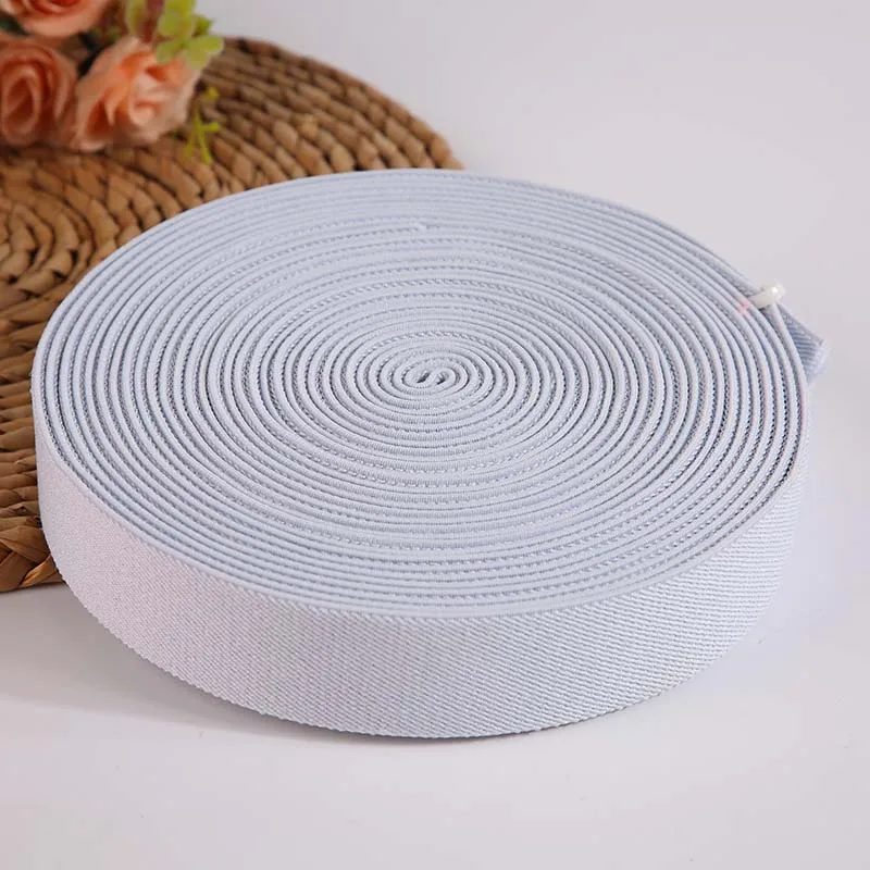 Manufacturer well made abrasion resistant high tenacity nylon webbing strap accept customized twill clothes belts elastic band