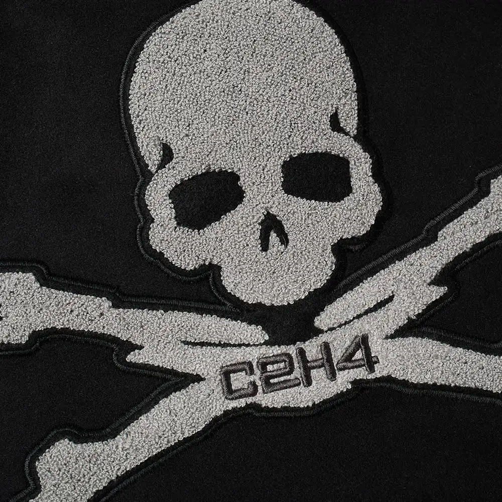 High Quality CVC Twill Custom School Jackets Baseball Letterman Bomber Jacket Nylon Bomber Jacket