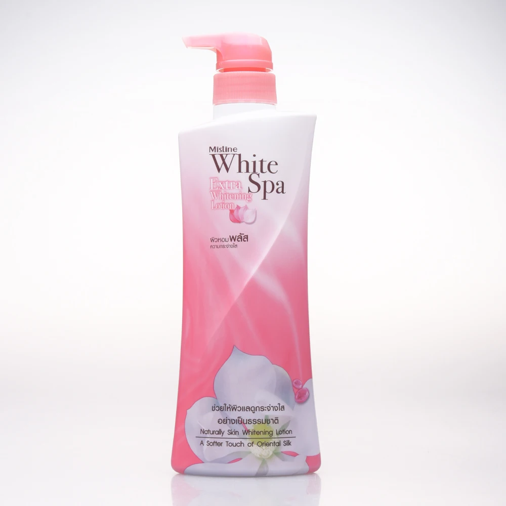 MISTINE WHITE SPA EXTRA WHITENING LOTION 400ML in Shines Hydration Radiant Skin Glow Whitening Moisturizer Thai Lotion Cosmetic