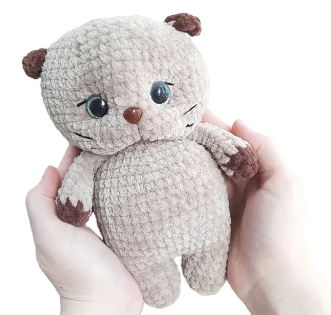 Crochet PATTERN Little kitten Plush animal toys