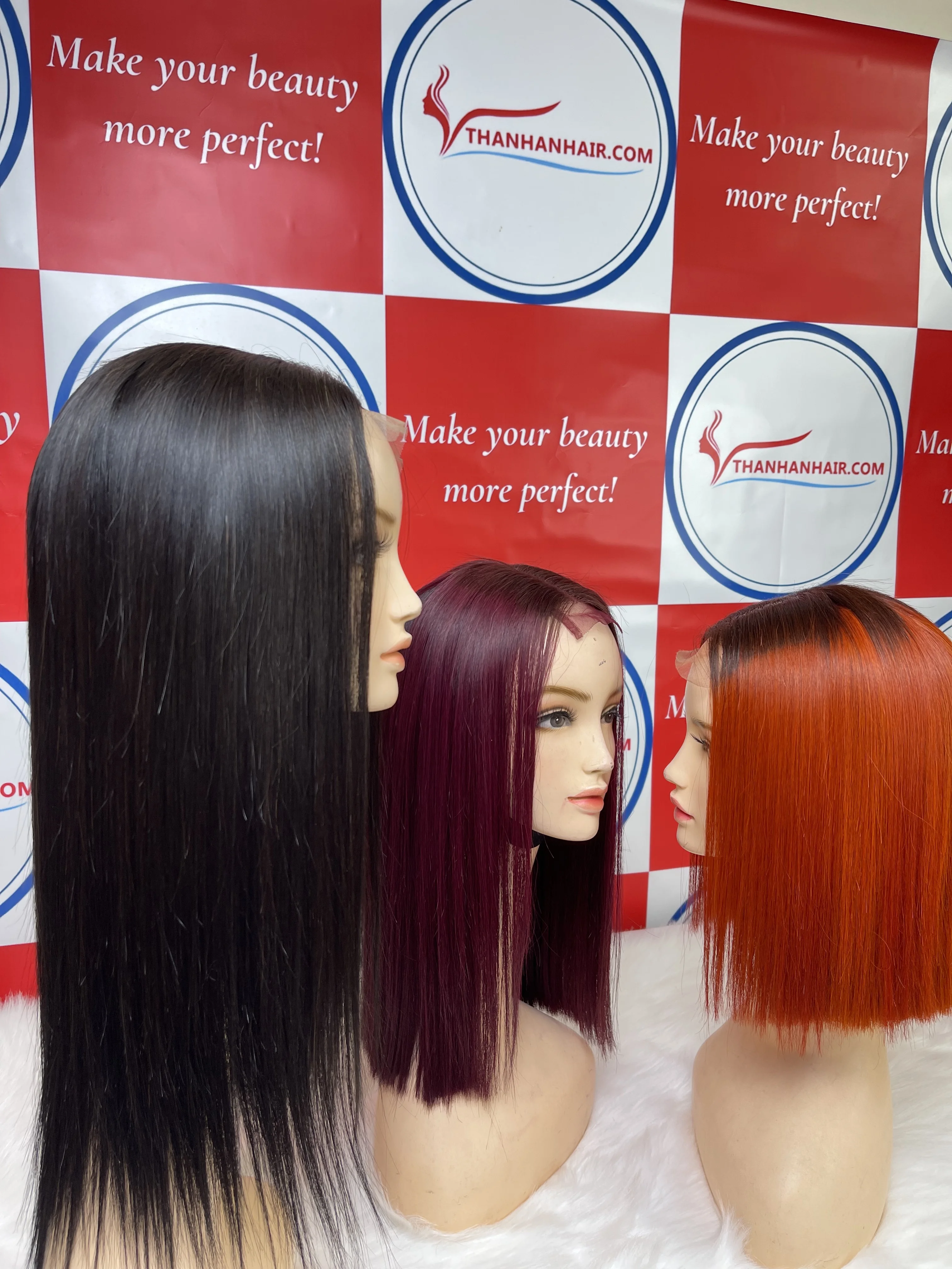 BEST BEAUTY! high quality Wig Hair Extensions Easy to Apply hd lace fit on your skin Ready to Ship