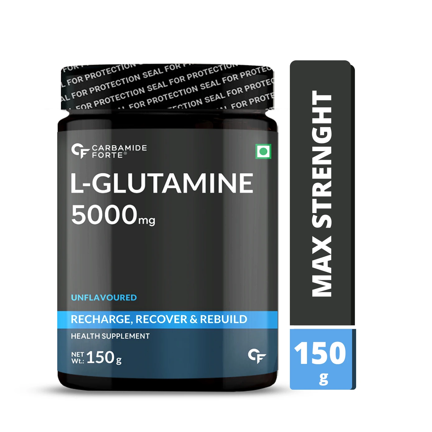 L порошок глутамина 5000 мг | добавка для мужчин мультивитамины и минералы-без вкуса-30 порций-150 г