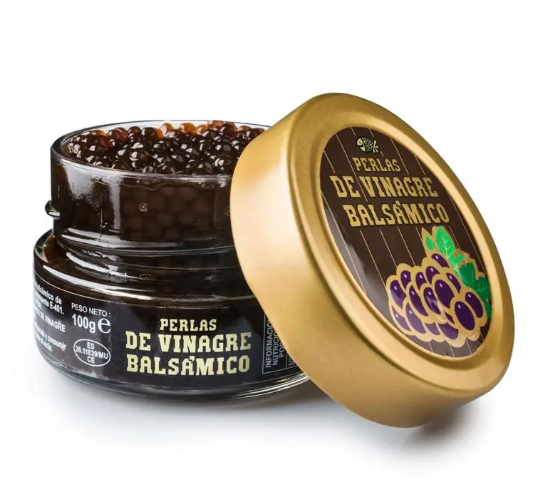 Top quality Spanish 100g balsamic vinegar of Modena PGI in spheres for retail