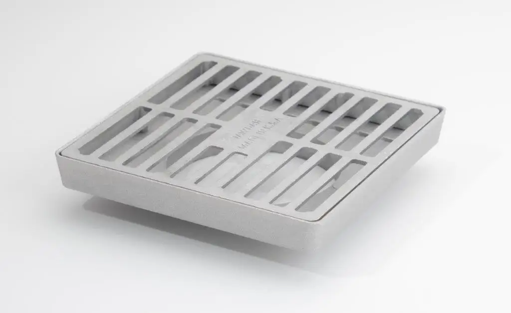floor drain aluminum  15*15 heavy