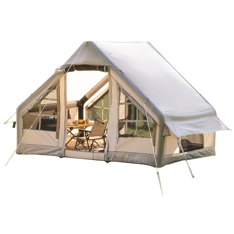 Hot selling 1-2 Persons Portable automatic Inflatable Tent temporary tent house  4 Season Waterproof camping