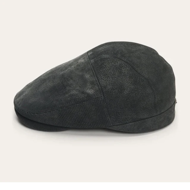 mens leather  cap fashion men ivy caps and hats