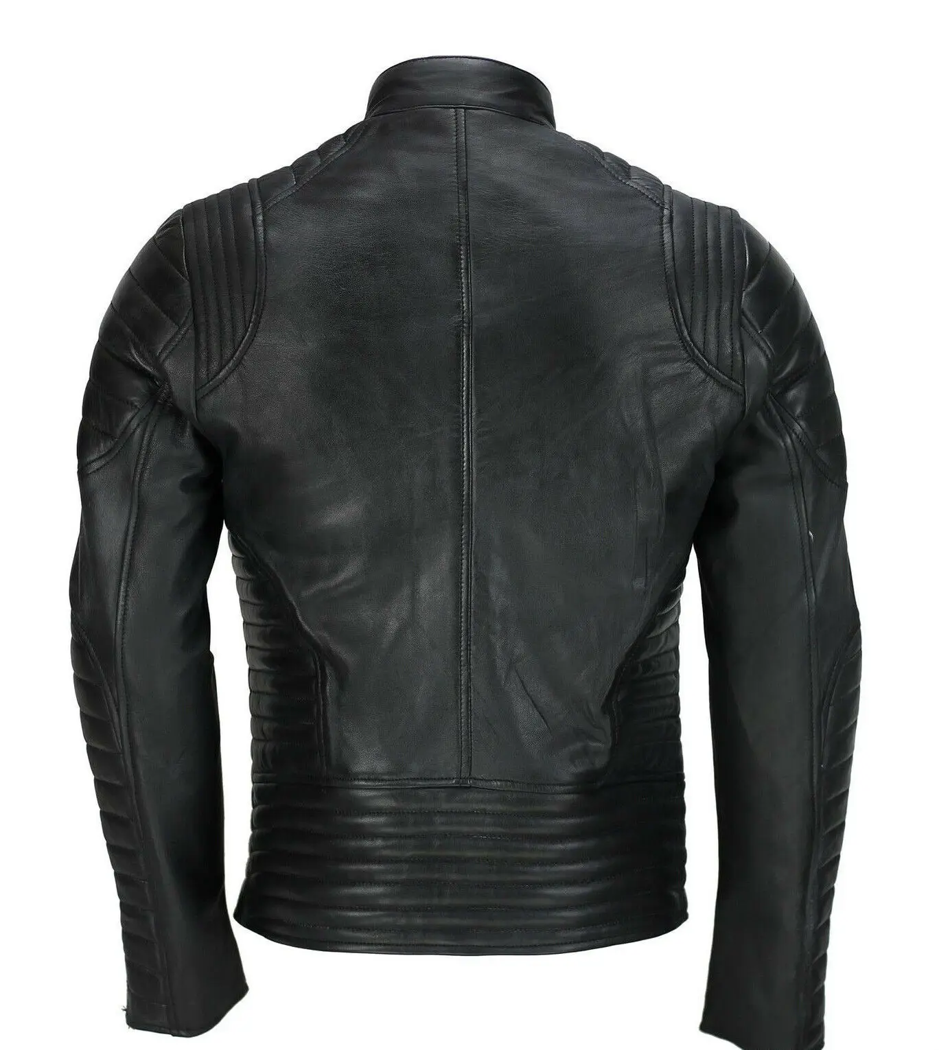 New Design Lambskin Biker Motorcycle For 100% Original Premium Leather Jackets High quality Leather Jackets Custom OEM Factory