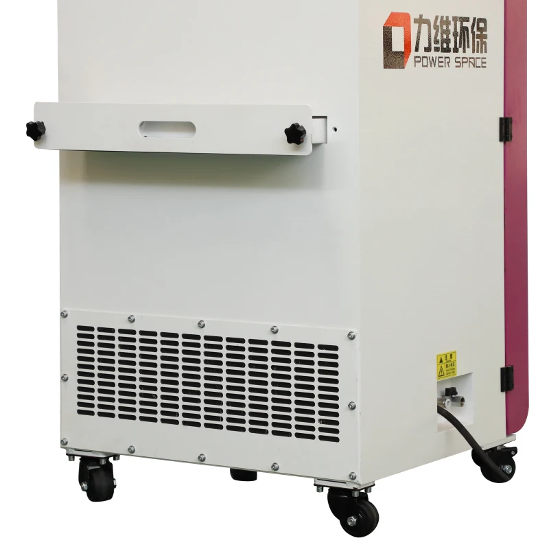 2024 Factory smoke suction machine Portable smoke absorber welding fume extractor with flexible suction arm