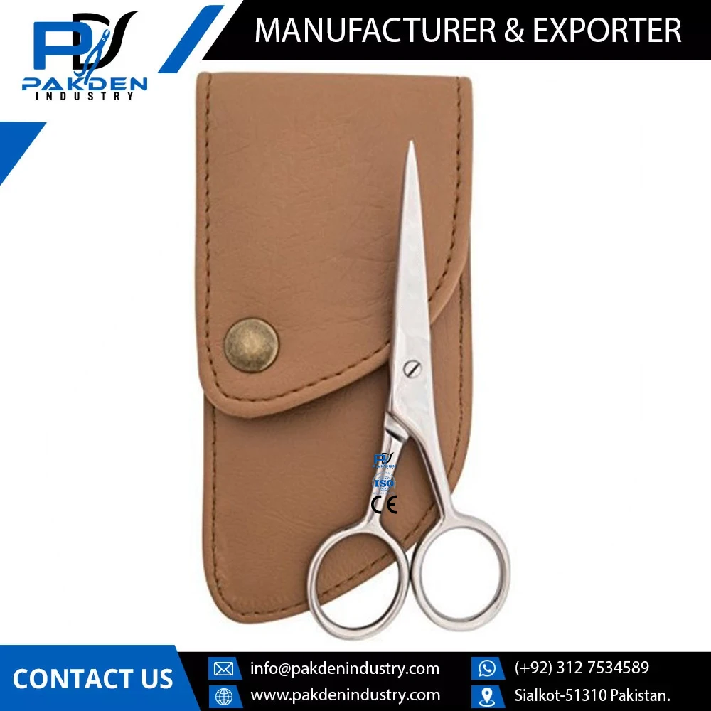 Custom Made 100% Top High Quality German Stainless Steel Assorted Mustache Scissor / Latest Design Assorted Mustache Scissor