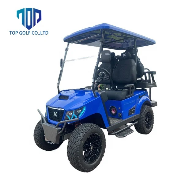 72V Street legal Golf Cart NAVITAS system with power steering DOT windshield