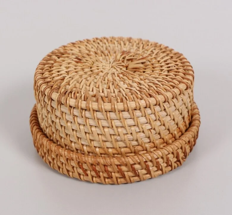 Coasters, Decorative Accessories, Home Decor, Rattan, Bamboo, Supla, Glass Accessory Hot Sales 2024