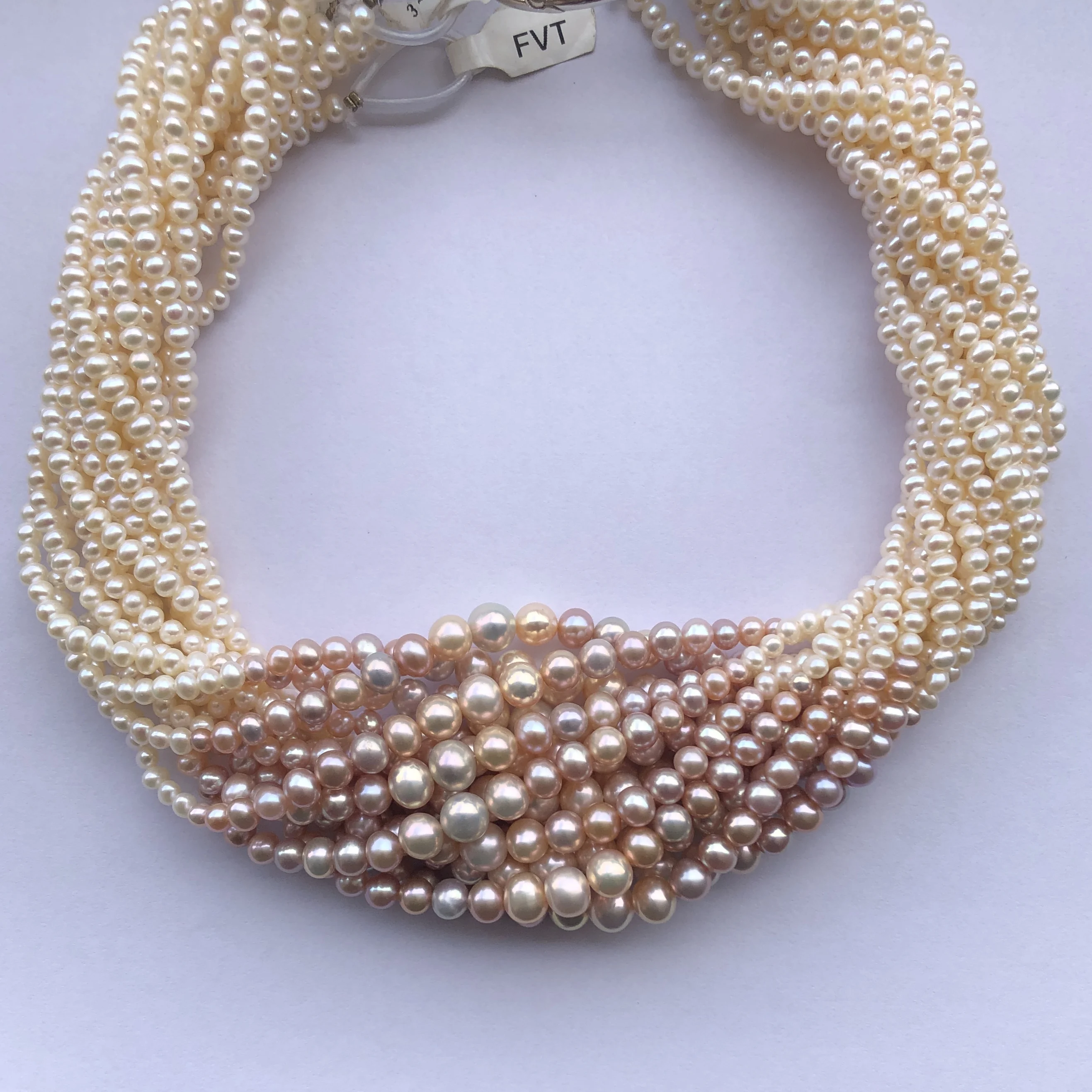 4mm 6mm 8mm Natural White Yellow Pink Freshwater Pearl Stone Round Beads Wholesale Factory Cultured Pearls Jewelry Making 2024