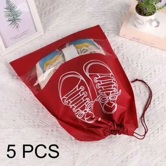 Best selling customized logo friendly to environment portable easy to use shoe bag origin of Vietnam