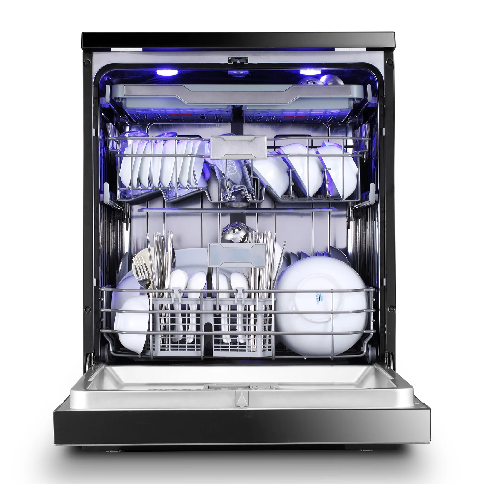Stainless Steel Dishwashers Half Load 15-16 Setting 8 Program Built-in DishWasher Electric Kitchen Dishwasher