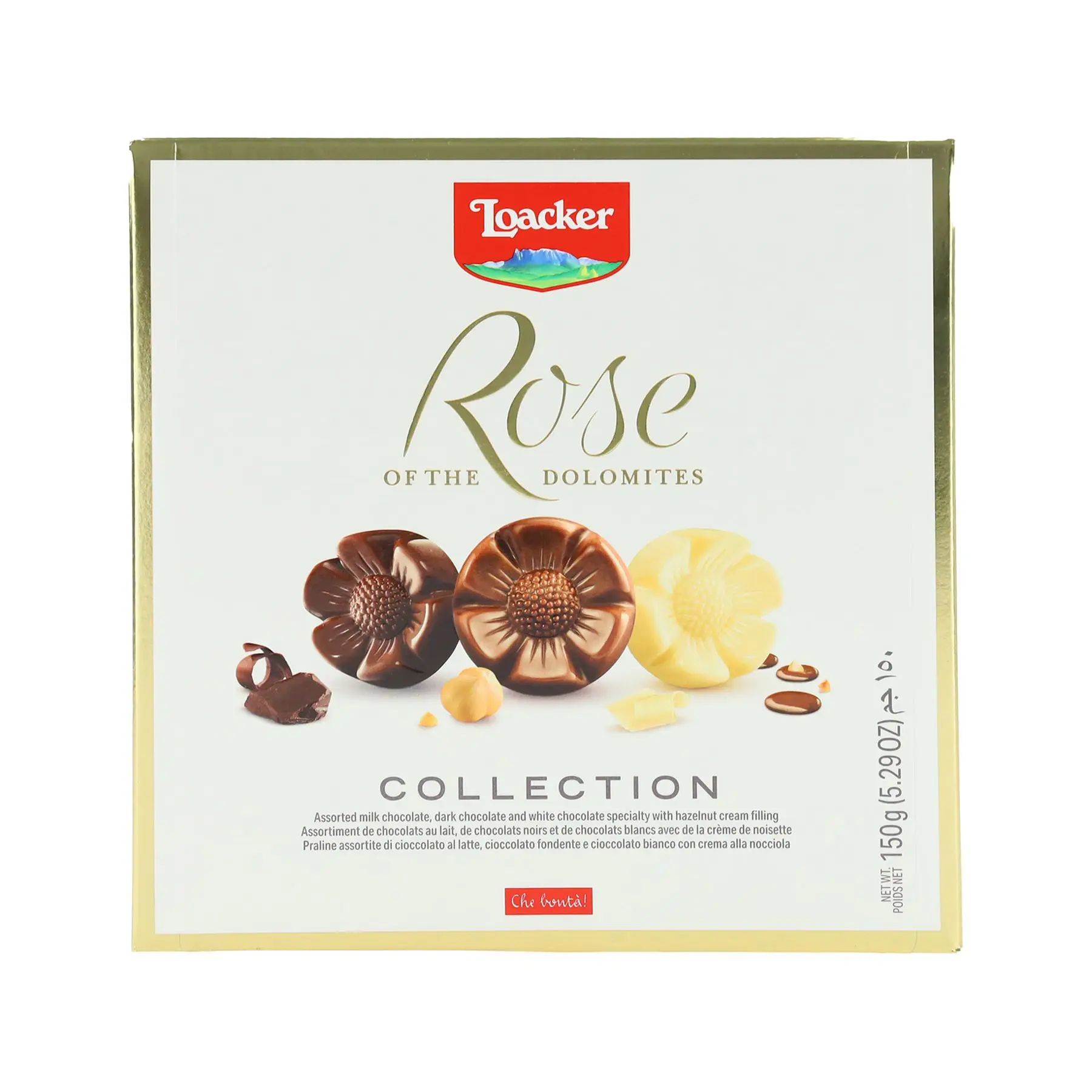 Эксклюзивная коллекция розовых доломитов Loacker-150 г упаковки по 12 штук-изысканные закуски для настоящих ценителей