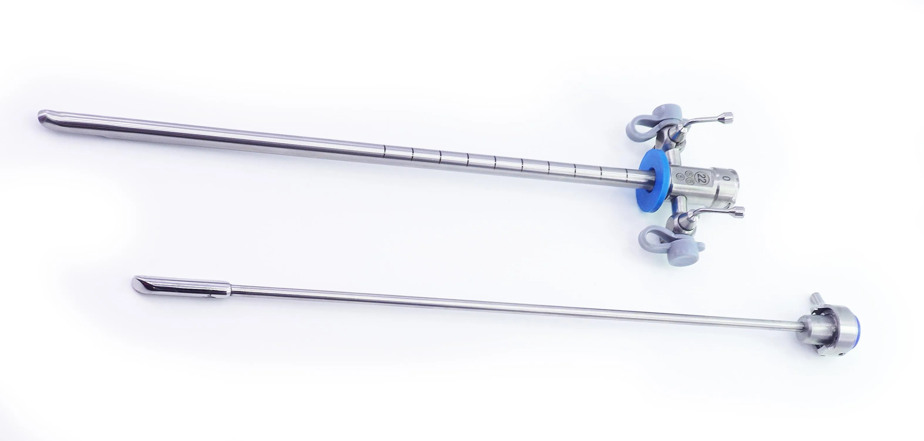 Urology Cystoscope Sheath Sleeve with Double Channel Bridge for Storz type Rigid Cystoscope