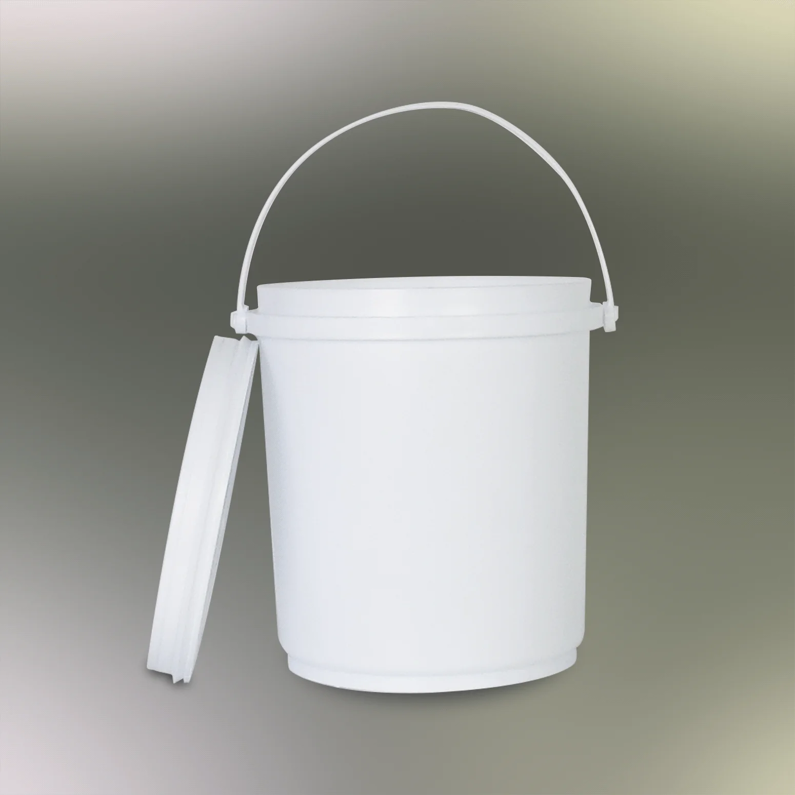 Cheap Paint bucket cheap  PP Plastic - Plastic Bucket empty Material Plastic Type Paint Bucket  4Lit