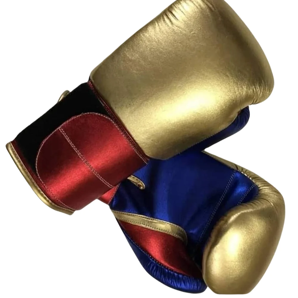 Пользовательские MMA тренировочные перчатки Новые металлические Pu лучшие боксерские 12 онц
