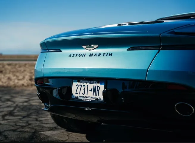 New Aston Martin DB12 Volante