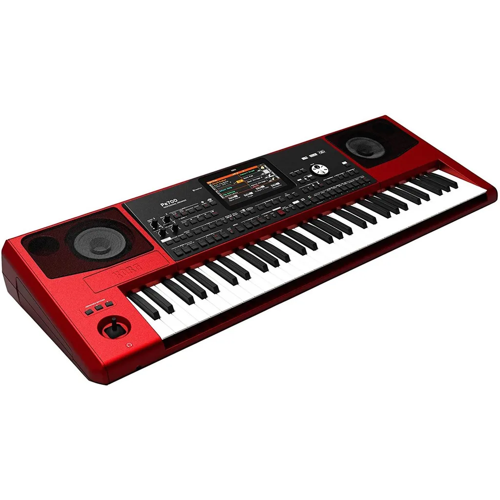 Brand New Quality KorgS Pa700 RD 61-Key Professional Arranger with Touchscreen and Speakers Red Worldwide fast delivery