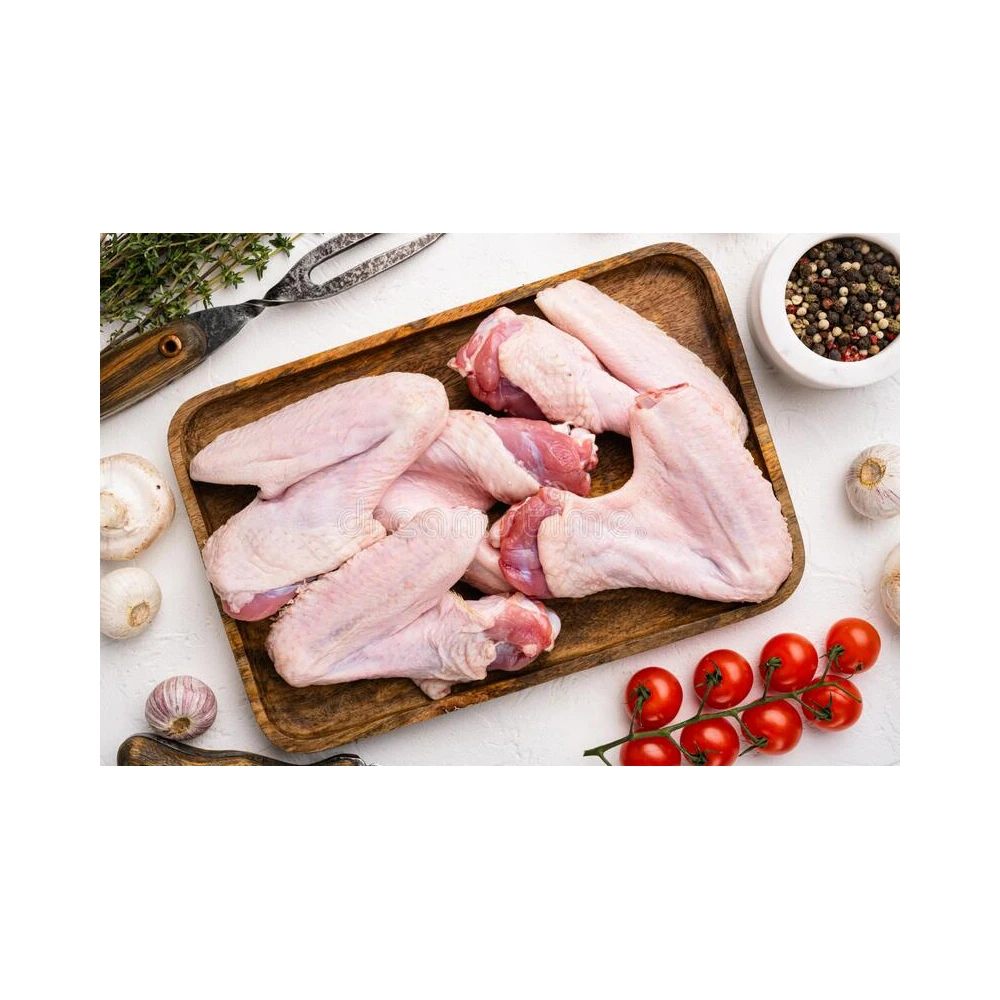 Свежие продукты крылья халяльной замороженной утки