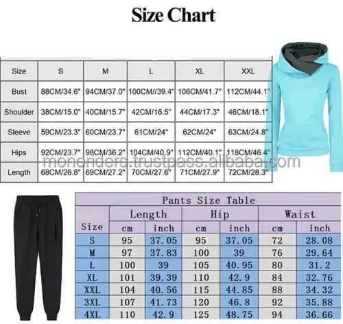 Custom Logo High Quality Sweatpants and Hoodie Set Sports Suit Track Suits Trousers Two Piece Set Jogging Tracksuit for Girls