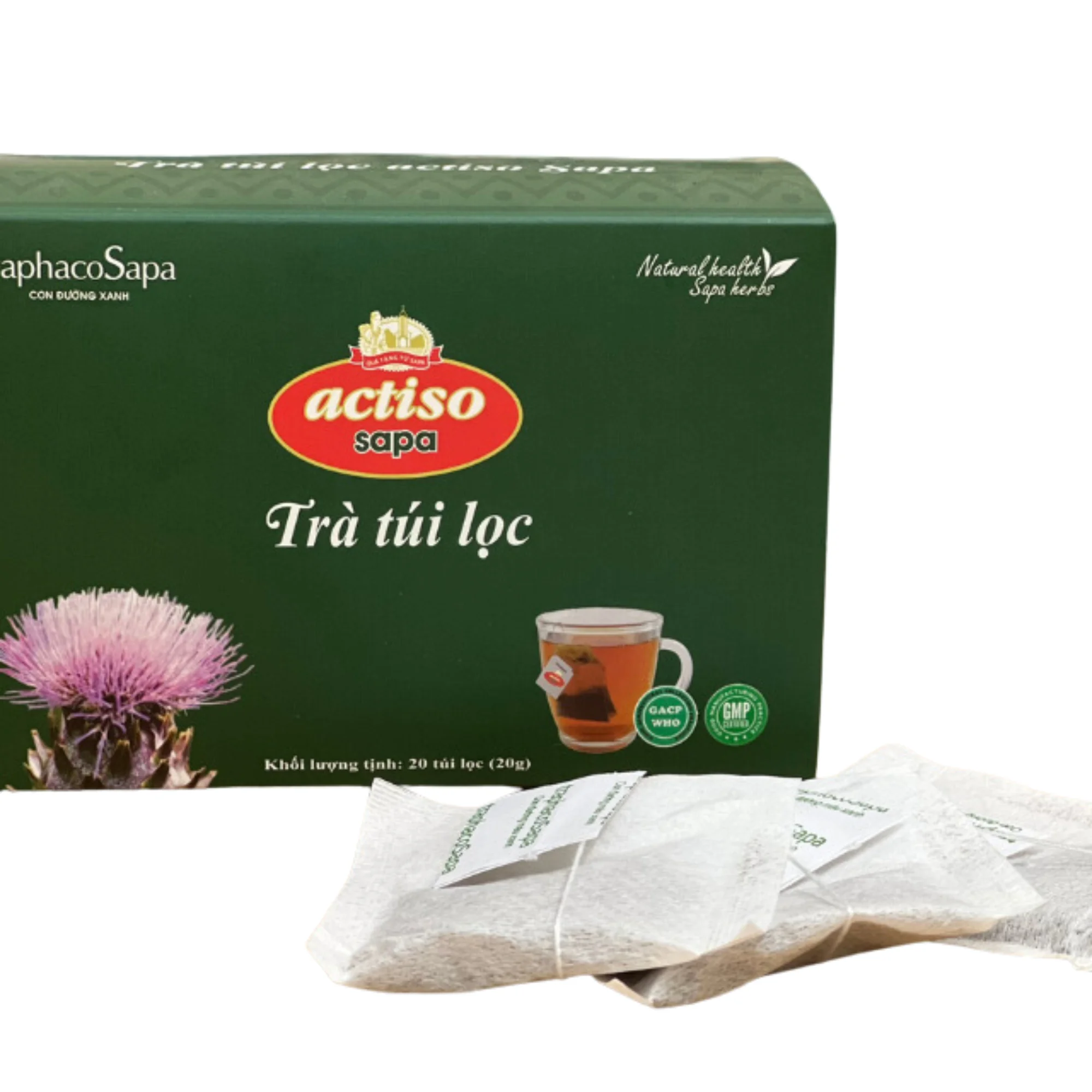 Wholesale Factory Price 100% Natural Non-GMO Artichoke Organic Health Tea Bag Blended Organic Daily Use Tea From Vietnam