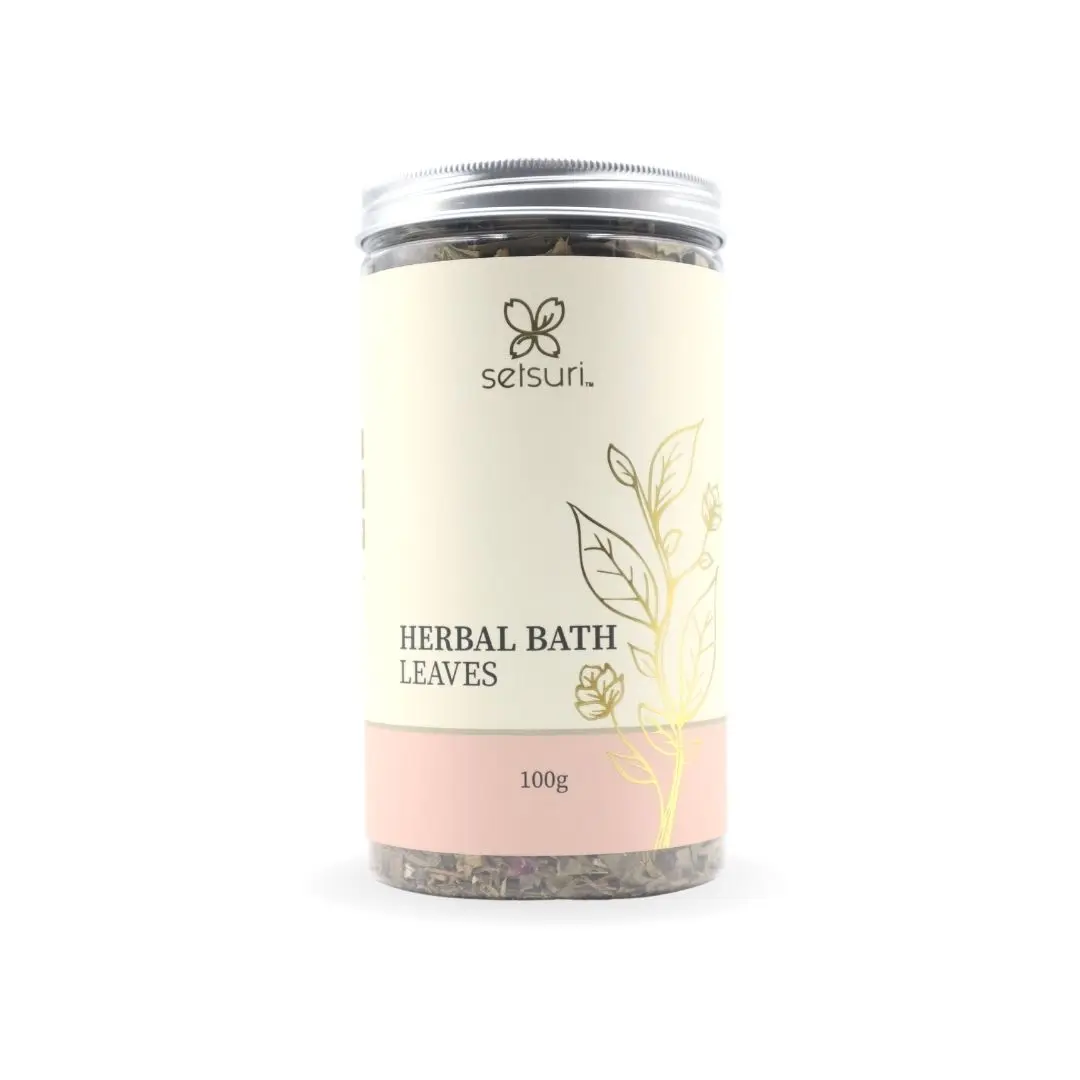 Supplier ingredients package type weight  other bath supplies Setsuri Traditional Herbal Bath Leaves 100g from Malaysia