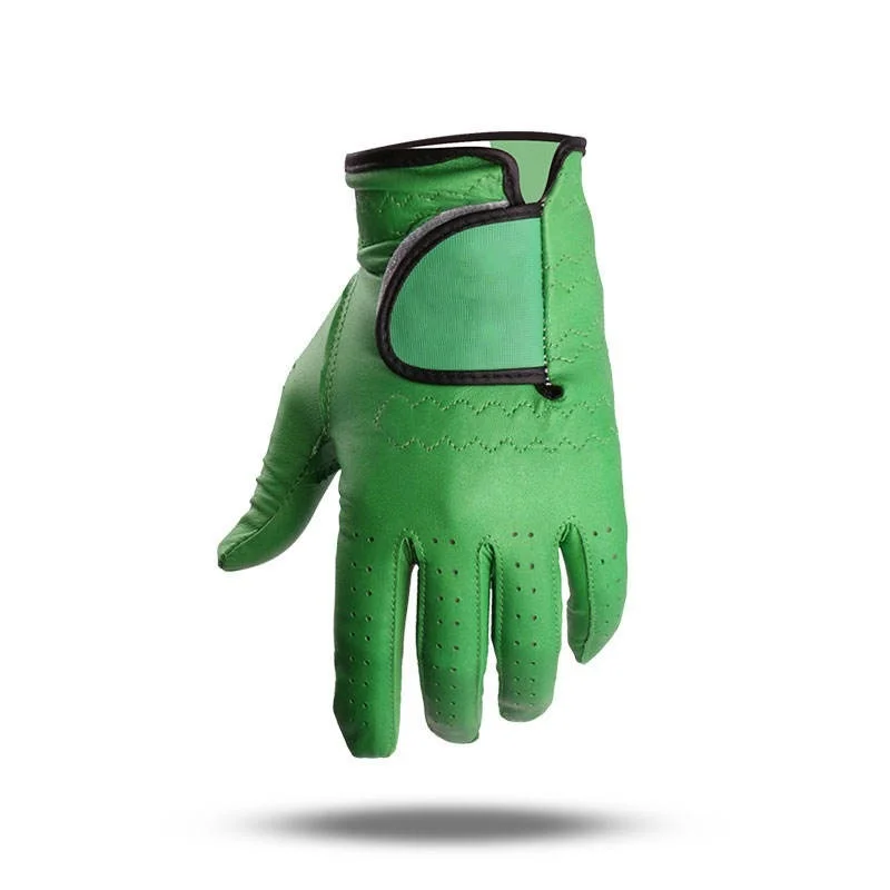 Pro-Level Golf Gloves with Unique Texture and Tailored Fit for Better Swing Dynamics and Stability
