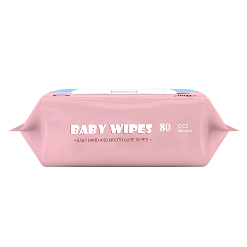 Custom Unscented Hypoallergenic Wipes Flip Top Packs Cleansing Dirt from Delicate Skin 120Pcs 80Pcs Baby Wet Wipes