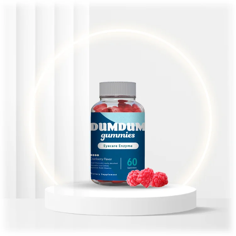 Custom Eye care supplement Lutein Gummies 100% Natural Health Product